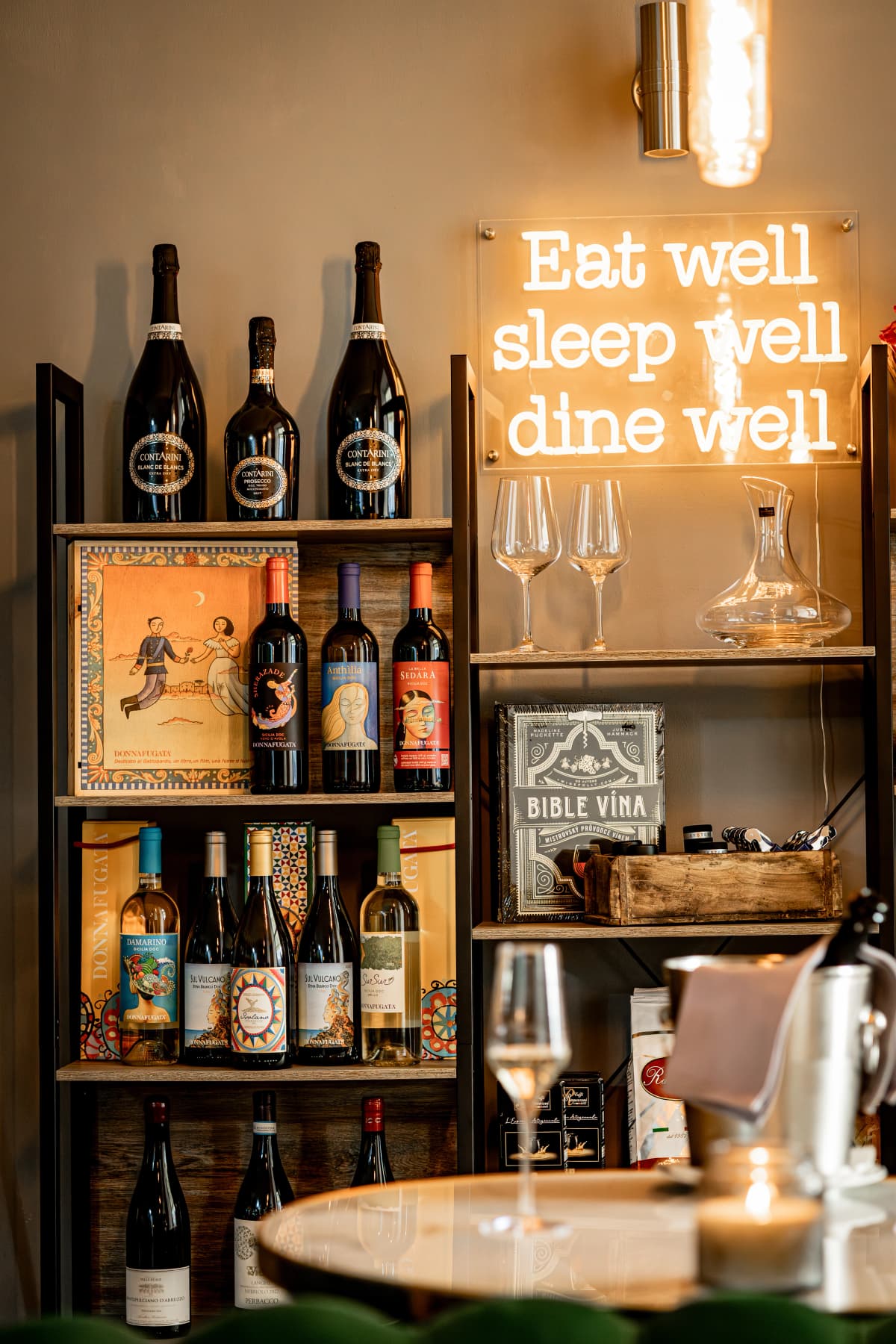 Interiér restaurace
