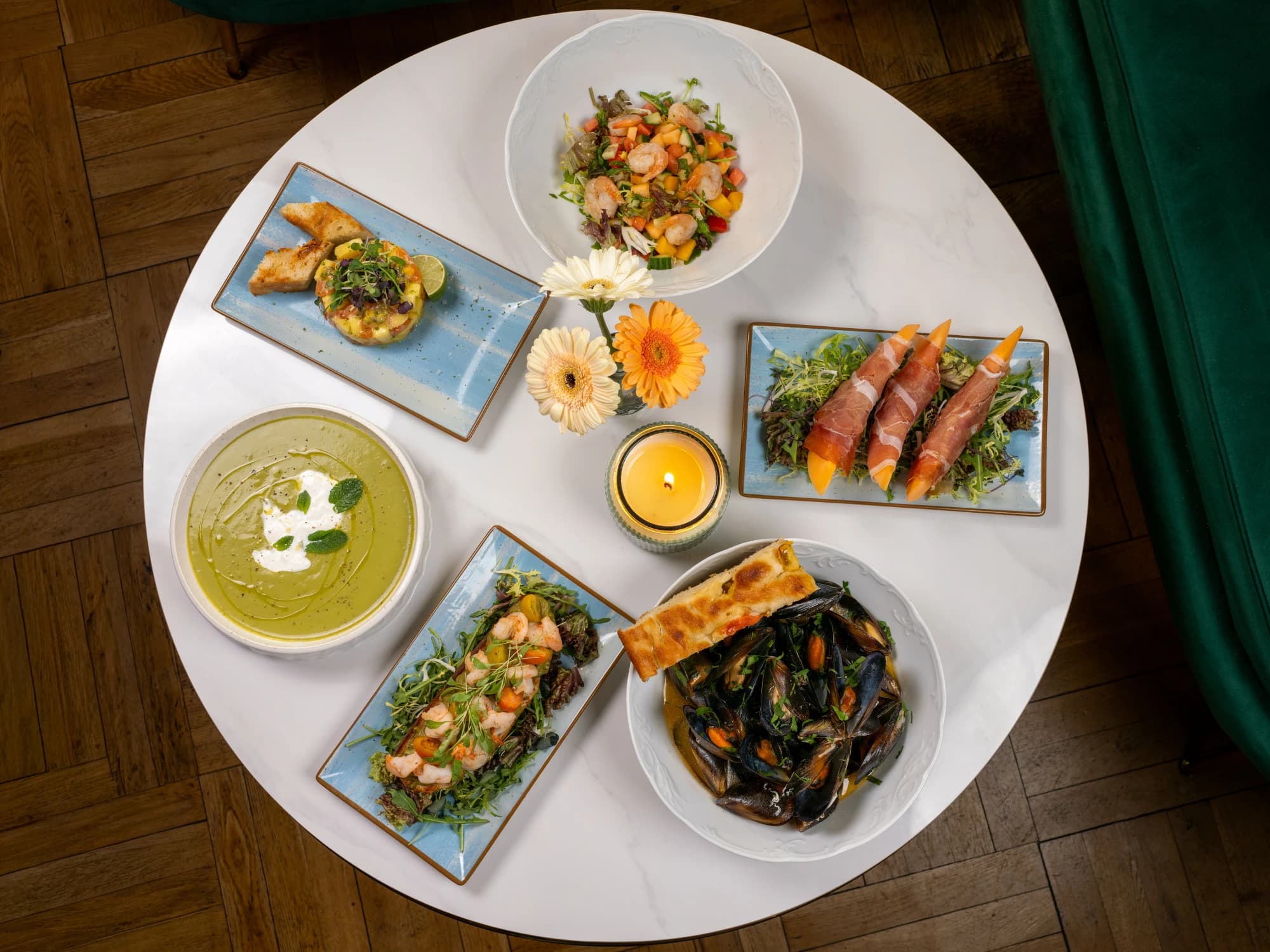 Interiér restaurace